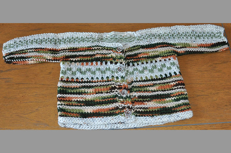 Off white with stripes