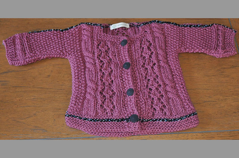 Rose with black two stripes